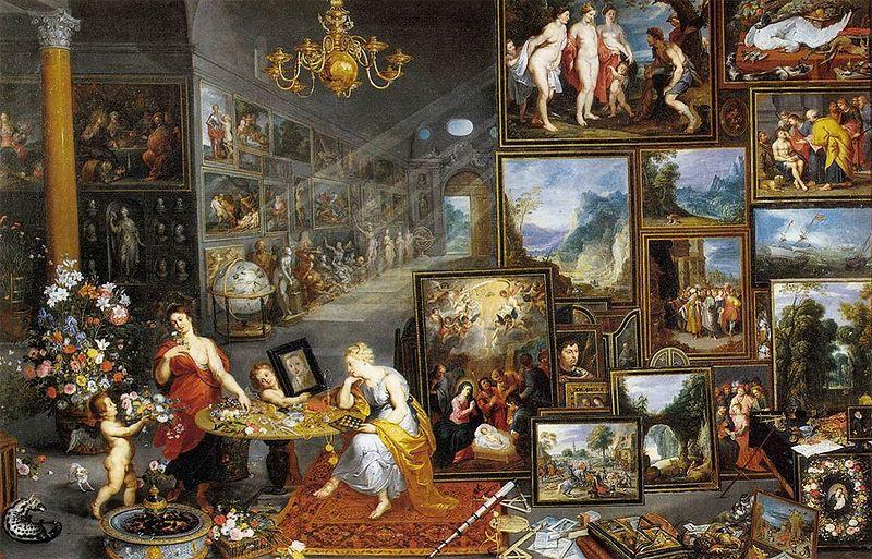 Jan Brueghel The Elder Allegory of Sight and Smell France oil painting art